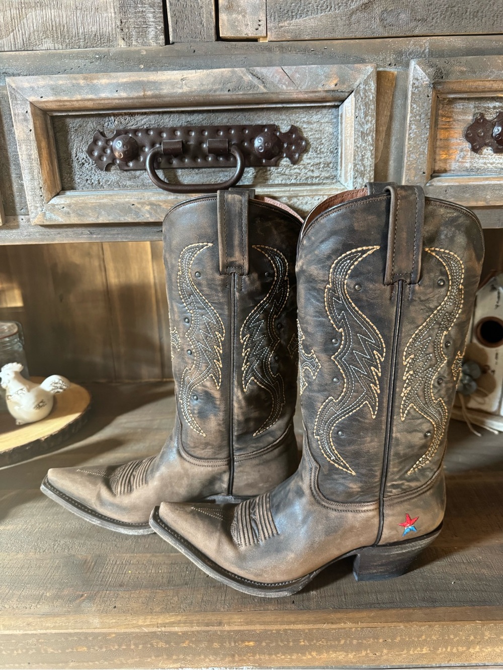 Redneck Riviera women’s snap toe cowboy boots
